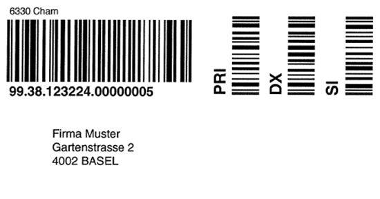 Label PostPac Priority - Dispobox - Signature